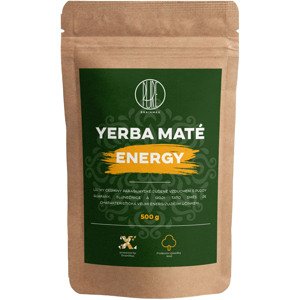 BrainMax Pure Yerba Maté, Energy, 500 g Brazilská yerba obohacena o plody guarany pro energii