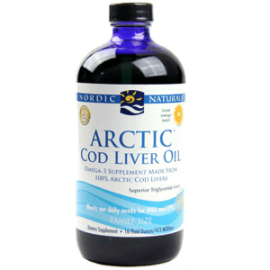 Nordic Naturals Arctic Cod liver oil (olej z tresčích jater) - Pomeranč, 473 ml Doplněk stravy