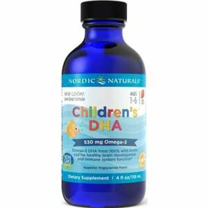 Nordic Naturals Children's DHA, Omega 3 pro děti - jahoda, 530mg, 119 ml Doplněk stravy