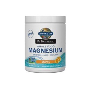 Garden of Life - Dr. Formulated Magnesium (hořčík - pomeranč), 197g Doplněk stravy