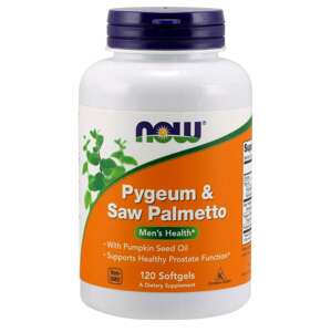Now® Foods NOW Pygeum (Slivoň africká) & Saw Palmetto (Serenoa plazivá), 120 softgelových kapslí Doplněk stravy
