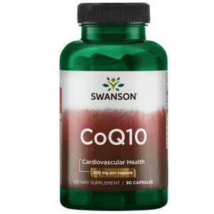 Swanson CoQ10, koenzym Q10, 200 mg, 90 kapslí Doplněk stravy
