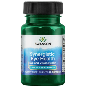 Swanson Synergistic Eye Health - Lutein & Zeaxanthin (zdraví očí), 60 softgelových kapslí Doplněk stravy