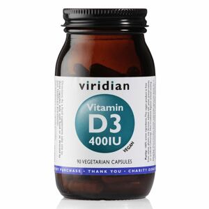 Viridian Vitamin D3 400IU 90 kapslí Doplněk stravy