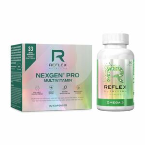 Reflex Nexgen® PRO Multivitamín 90 kapslí NEW + Omega 3 90 kapslí ZDARMA Doplněk stravy