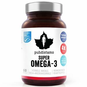 Puhdistamo - Super Omega 3 60 kapslí Doplněk stravy