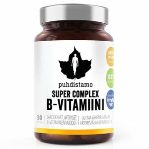 Puhdistamo - Super Vitamin B Complex 30 kapslí Doplněk stravy