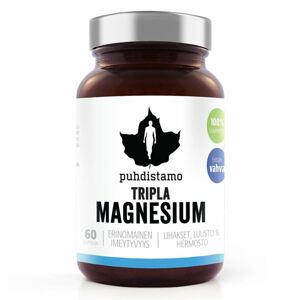 Puhdistamo - Triple Magnesium 60 kapslí Doplněk stravy