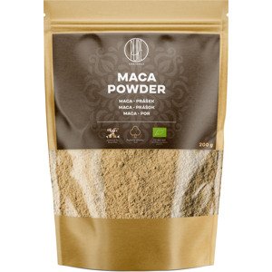 BrainMax Pure Maca Powder, Maca BIO prášek, 200 g *CZ-BIO-001 certifikát
