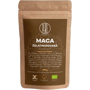 BrainMax Pure Maca želatinizovaná BIO prášek, 150 g *CZ-BIO-001 certifikát