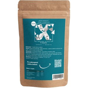 BrainMax Zinc Complex, Zinek, Selen, Měď a Kurkuma, 4 rostlinné kapsle, VZOREK Doplněk stravy