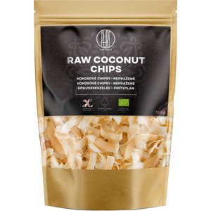 BrainMax Pure Raw Coconut chips, Kokosové chipsy BIO, 100 g *CZ-BIO-001 certifikát
