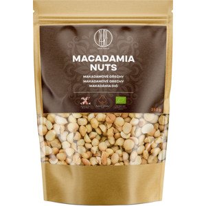 BrainMax Pure Makadamové ořechy BIO, 250 g *CZ-BIO-001 certifikát