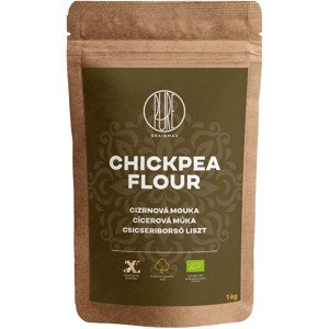 BrainMax Pure Chickpea Flour, Cizrnová mouka BIO, 1 kg *CZ-BIO-001 certifikát