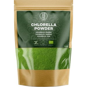 BrainMax Pure Chlorella Powder, Chlorella BIO, 150 g *CZ-BIO-001 certifikát