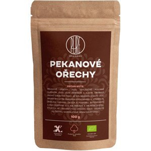 BrainMax Pure Pekanové ořechy BIO, 100 g *CZ-BIO-001 certifikát