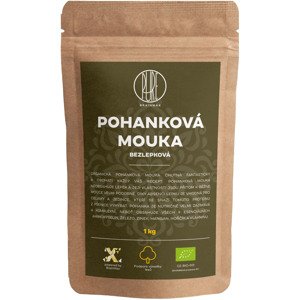 BrainMax Pure Pohanková mouka, bezlepková BIO, 1 kg *cz-bio-001 certifikát