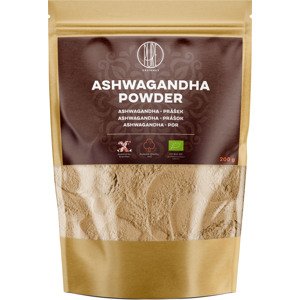 BrainMax Pure Ashwagandha (ašvaganda) prášek, BIO, 200 g *CZ-BIO-001 certifikát