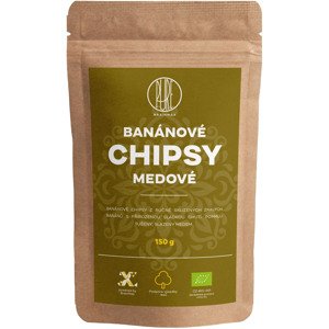 BrainMax Pure Banánové chipsy medové BIO, 150 g *CZ-BIO-001 certifikát