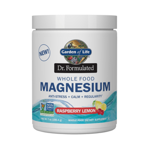 Garden of Life - Magnesium Dr. Formulated (hořčík) - malina a citron, 198g Doplněk stravy