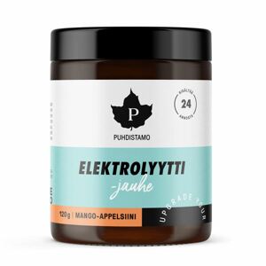 Puhdistamo - Electrolyte Powder 120g mango pomeranč Doplněk stravy