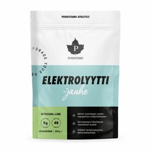 Puhdistamo - Electrolyte Powder 240g lemon lime Doplněk stravy