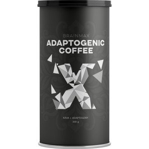 BrainMax Adaptogenic Coffee, Instantní BIO káva s adaptogeny, 300 g *CZ-BIO-001 certifikát