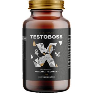 BrainMax Testoboss, 100 rostlinných kapslí Doplněk stravy