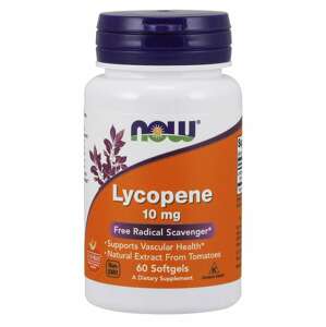 Now® Foods NOW Lycopene (Lykopen), 10 mg, 60 softgelových kapslí Doplněk stravy