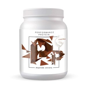 BrainMax Performance Protein, nativní syrovátkový protein, vanilka, 1000 g Nativní syrovátkový protein s kravským kolostrem a grass-fed hovězím kolagenem, doplněk stravy