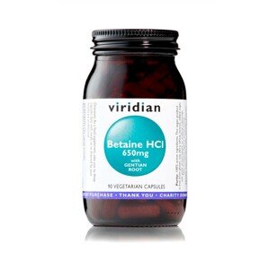 Viridian Betaine HCL - 90 kapslí Doplněk stravy