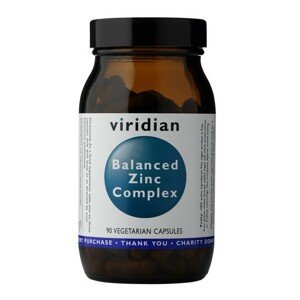 Viridian Balanced Zinc Complex - 90 kapslí Doplněk stravy