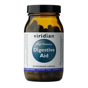 Viridian High Potency Digestive Aid (trávicí enzymy) - 90 kapslí Doplněk stravy
