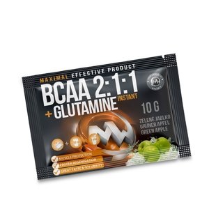 BCAA + GLUTAMINE zelené jablko 10 g