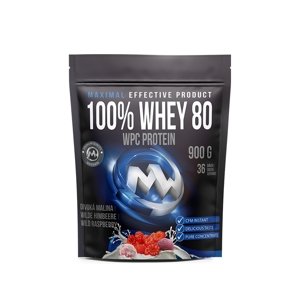 PROTEIN 100% WHEY 80 divoká malina 900 g