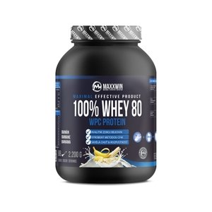 PROTEIN 100% WHEY 80 banán 2200 g