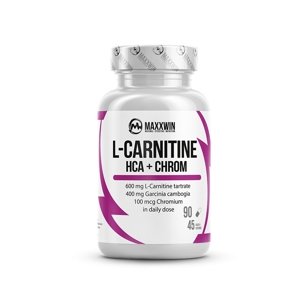 L-CARNITINE + HCA + CHROM 90 kapslí