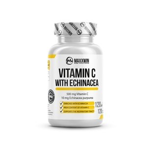 VITAMIN C WITH ECHINACEA 120 kapslí