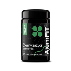 Černý zázvor Extrakt 20:1 (Malajsie) - 60 kapslí | AjemFIT® AJEM21