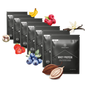 BIO WHEY PROTEIN VZORKY (grass fed) - 30g (ORGAINIC) - Vanilková příchuť - 30g ORG5