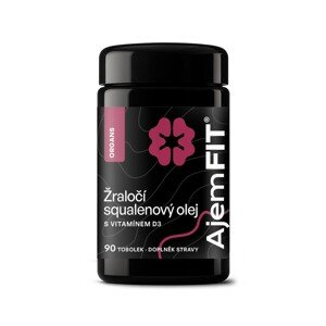 ZRALOČÍ SQUALENOVÝ OLEJ (S Vitamínem D3) - 90 tobolek | AjemFIT| AjemFIT® AJEM24