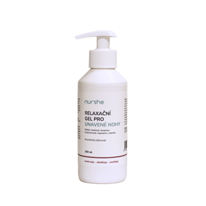 Nurshe Relaxační hřejivý gel pro unavené nohy 250ml