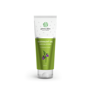 Green idea Kostivalový masážní gel v tubě 200ml