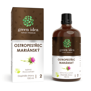 Green idea Ostropestřec bylinný lihový extrakt 100ml