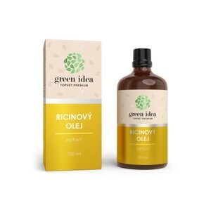 Green idea Ricinový pleťový olej 100 ml
