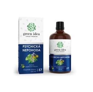 Green idea Psychická nepohoda – bezlihová tinktura 100ml