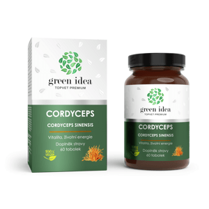 Green idea Cordyceps bylinný extrakt 60tbl