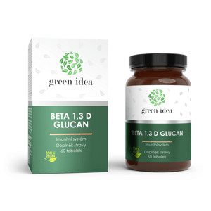 Green idea Beta 1,3 D glucan bylinný extrakt 60 tbl