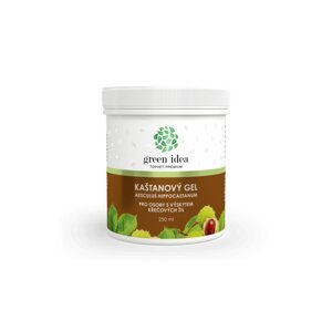 Green idea Kaštanový gel – na křečové žíly 250ml