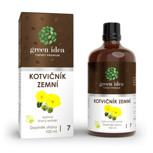 Green idea Kotvičník zemní – tinktura 100ml
